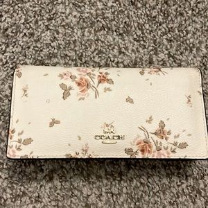 COACH wallet and checkbook sleeve